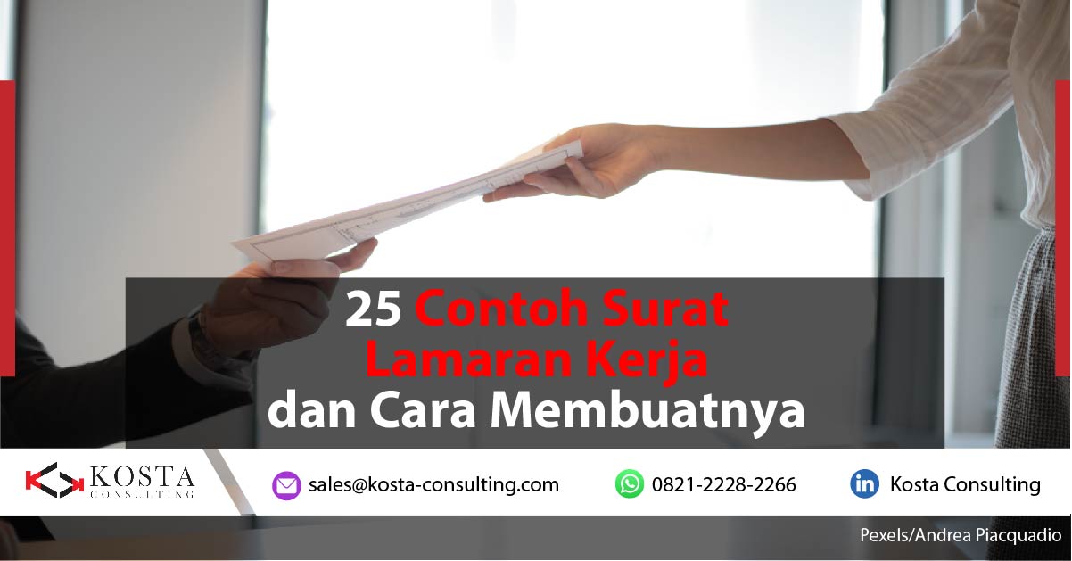 Contoh Surat Lamaran Kerja Dan Cara Membuatnya