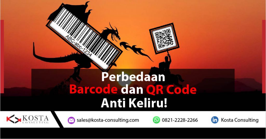 Perbedaan Barcode Dan QR Code, Anti Keliru! - ERP INDONESIA