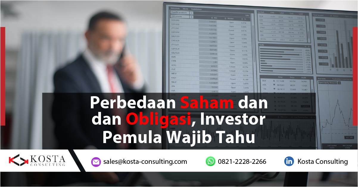 Perbedaan Saham Dan Obligasi, Investor Pemula Wajib Tahu - ERP INDONESIA